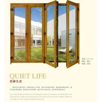 Alloy Aluminum wood texture aluminum composite panel aluminum windows and doors