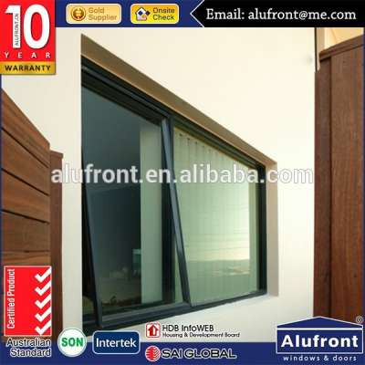 Australia AS2047 standard aluminum awning window with double glazed