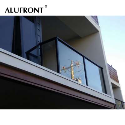 Stainless Steel Aluminum Balcony Glass Railing Handrail