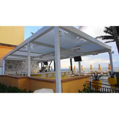 Louver Gazebo Anodized Aluminum Outdoor 3x6m Pergola