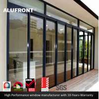 double glazed aluminum sliding door comply with Australia AS2047 standard