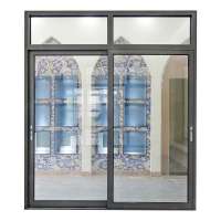 Aluminium Profiles And Interior Apartment Doors/Restaurant Sliding Glass Door