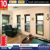 America Standard Vertical Opening Sliding Window, Aluminum Single Hung Window