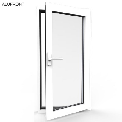 hotel design bathroom water-resistant mdf flush PVC door