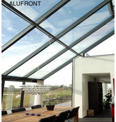 ALUFRONT High quality aluminum sun rooms with glass