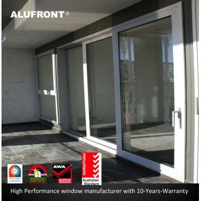 US certified and Australia certified thermal rated and acoustic aluminium sliding door