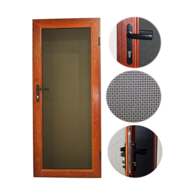 Home Exterior Mosquito Bedroom Stainless Steel Screen Door