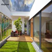 Aluminium Framed Single Glazing Sliding Door